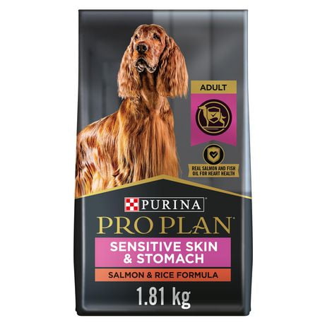Purina Pro Plan Specialized Sensitive Skin & Stomach Salmon & Rice Formula, Dry Dog Food
