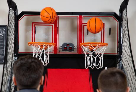 Double Jeu de Basketball panier de basketball score automatique /électronique
