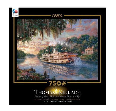 Ceaco - Thomas Kinkade - Disney - Mickey & Minnie in Italy - 1000 Piece