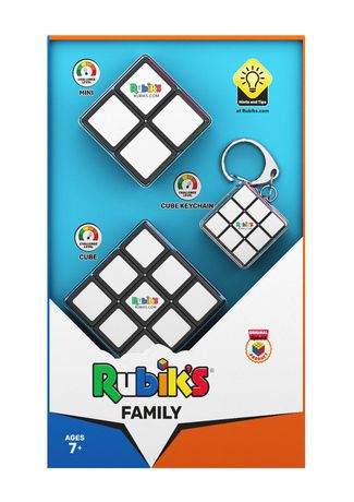 Rubik's Cube Family Pack Multicolour