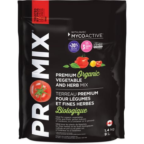PRO-MIX® Organic Vegetable And Herb Mix, 9L