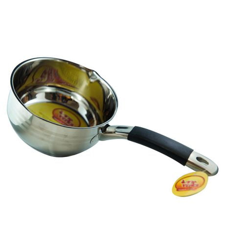 Verka Stainless Steel Milk Pan without lid 16cm, Milk Pan without lid 16cm