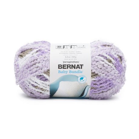 Bernat Baby Bundle Yarn, (250g/8.8oz), Lavender Nest 