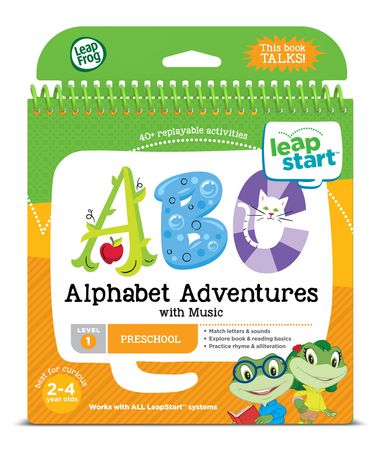 Leap Start Preschool Activity Book Daily Routine Health Wellness Music