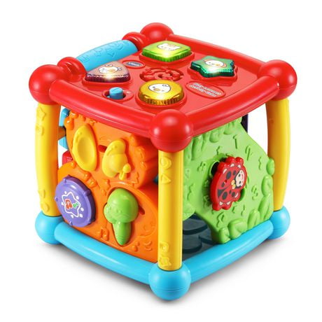 VTech Busy Learners Activity Cube - English Version, 6 to 36 months