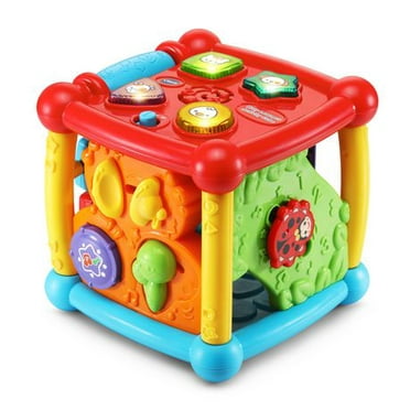 VTech Busy Learners Activity Cube -  French Version, 6 to 36 months