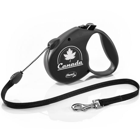 Flexi Medium Canada Maple Leaf 5m Cord Retractable Dog Leash