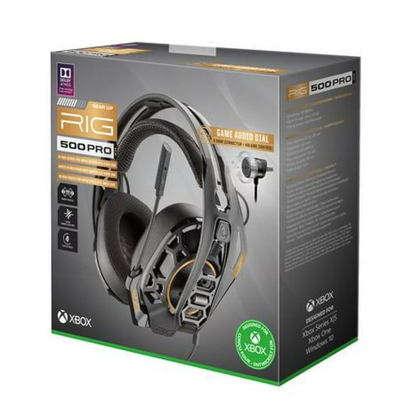 RIG 500 PRO HX 3D AUDIO GAMING HEADSET FOR XBOX SERIES X|S AND XBOX ONE