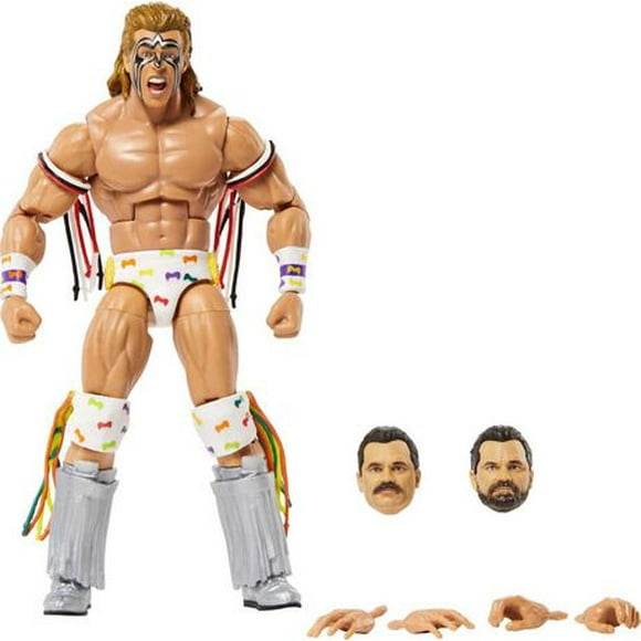 WWE Ultimate Warrior Survivor Series Elite Collection Action Figure with Build-A-Figure Parts