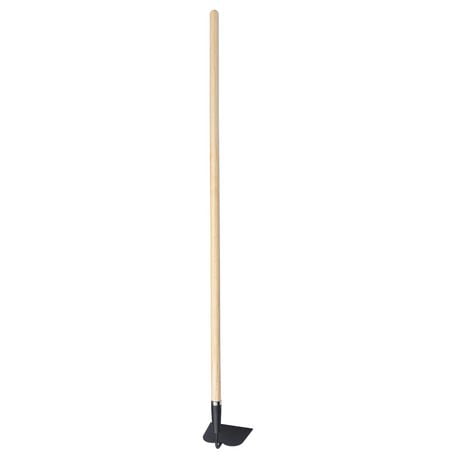 Expert Gardener Hardwood Handle Garden Hoe, Clear garden growth