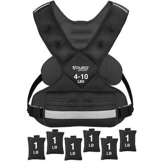RUNFast RUNmax Pro Weighted Vest, 40 lb, Black, Weight Vests -  Canada
