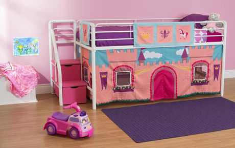 Dhp Curtain Set For Kid S Loft Bed, Loft Bed Curtain