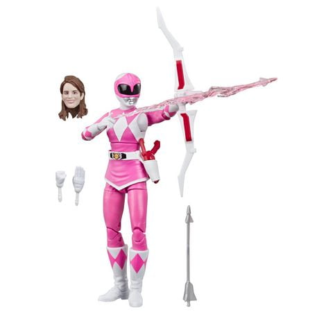 Power Rangers Lightning Collection Mighty Morphin Figurine Ranger rose