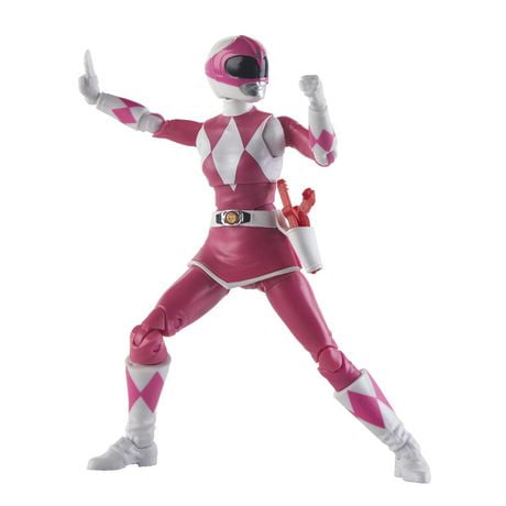 pink power ranger figure