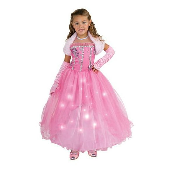 Costume pour enfants S'allume Jolie Princesse Rose