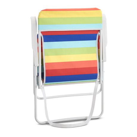 mainstays pvc beach chair