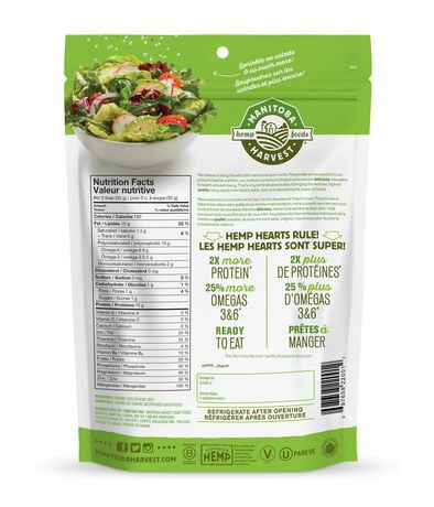 hemp manitoba 340g harvest hearts foods organic zoom