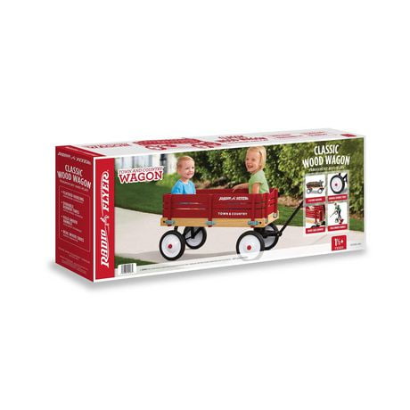 town and country radio flyer wagon
