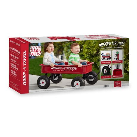 radio flyer big red classic atw wagon