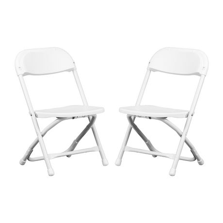 2 Pk Kids White Plastic Folding Chair Walmart Canada   6000204509149 