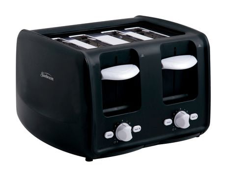 UPC 027045703635 product image for Sunbeam 4 Slice Extra-Wide Slot Retractable Cord Toaster Black | upcitemdb.com