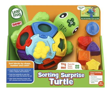 LeapFrog® Sorting Surprise Turtle™ - English Version | Walmart Canada