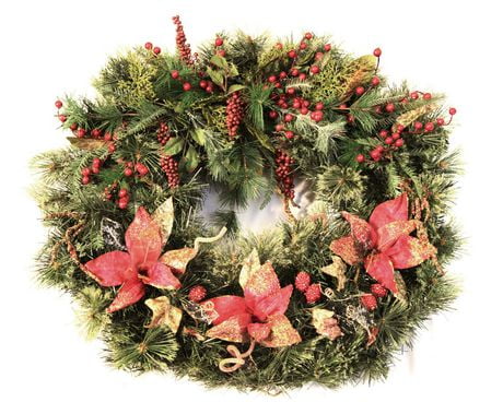 Henryka Ltd 30' Decorated Wreath | Walmart Canada