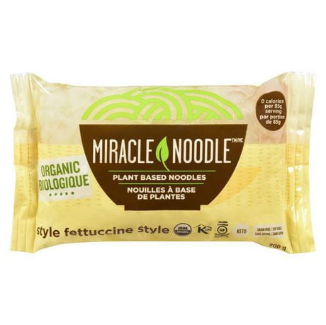 Miracle Noodle Organic Fettucine Style Shirataki Noodles | Walmart Canada