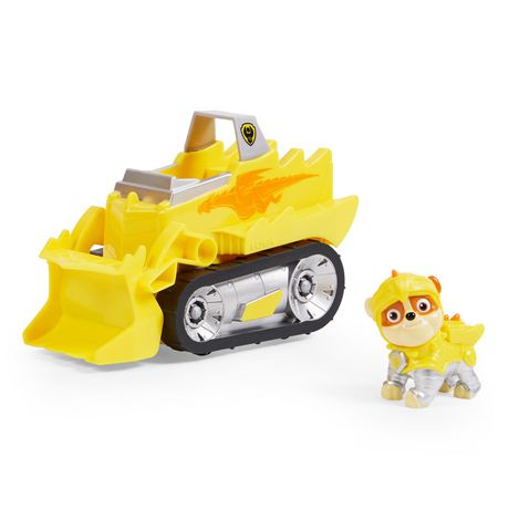 Paw Patrol, Rescue Knights Rubble Transforming Toy Car With Collectible Action Figure, Kids Toys For Ages 3 And Up Multi