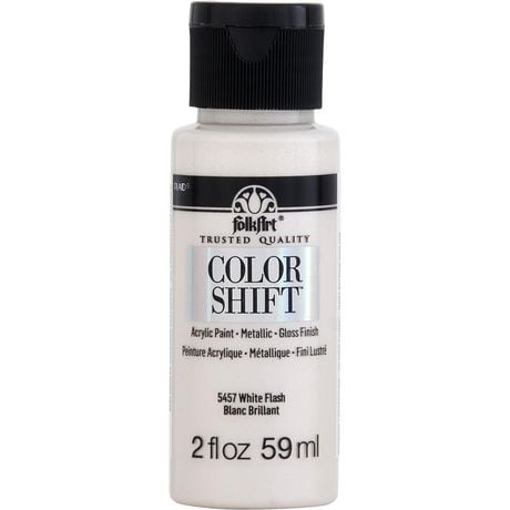 FolkArt Color Shift Acrylic Paint White, FolkArt Color Shift Paint