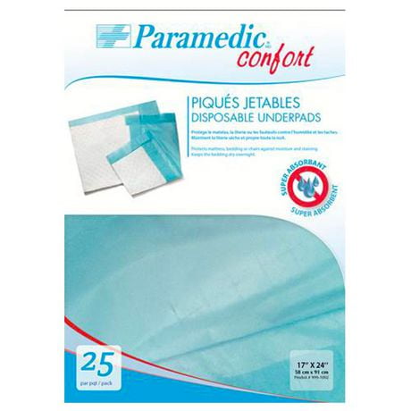Disposable underpads 17''x24''