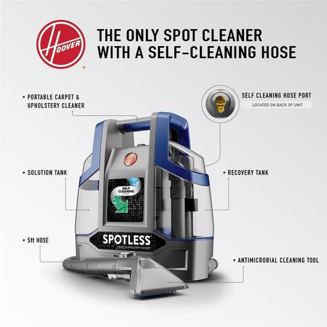 hoover spotless carpet and upholstery cleaner