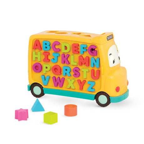 Battat - B. Toys - Alphabus Educational Bus