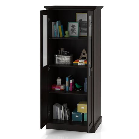 Home Trends Glass Door Wardrobe Multi Purpose Storage Cabinet