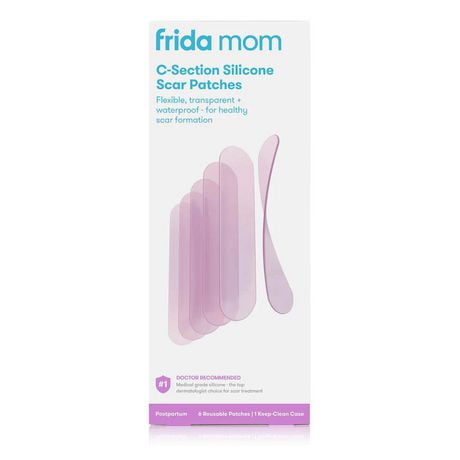 Frida Mom C-Section Silicone Scar Patches, You earned this scar. Now protect it.