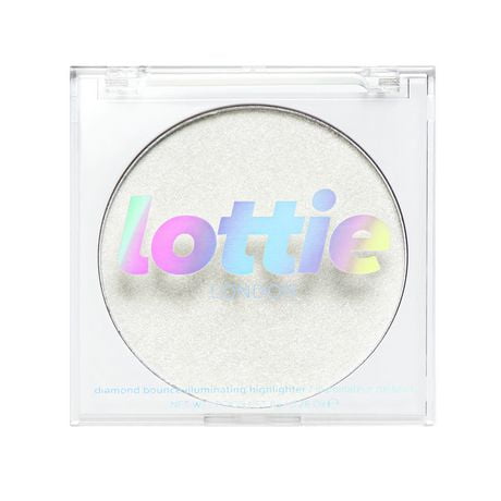 Lottie London - Diamond Bounce Illuminating Highlighter - 100% Vegan (8g), Diamond Bounce