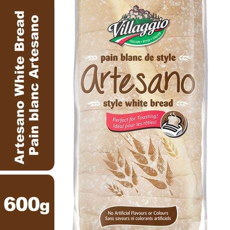 Villaggio® Artesano White Bread - Walmart.ca