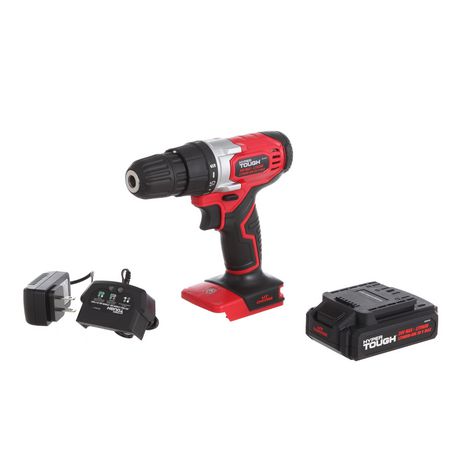 Hyper Tough 20-volt Max Lithium-ion Cordless Drill 