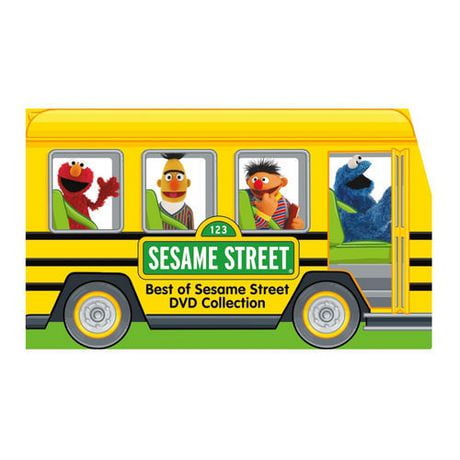 The Best Of Sesame Street DVD Collection (School Bus Packaging ...