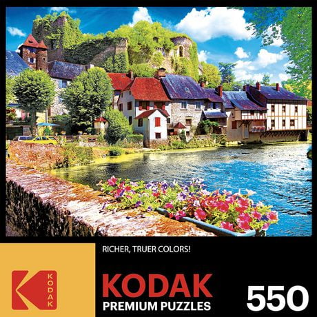 Kodak 550pc Puzzle - Auvezere River in France