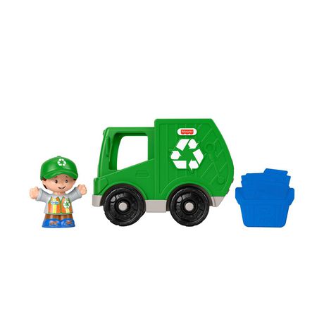 Fisher Price Little People Recycle Worker figure 