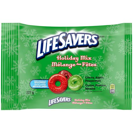 holiday mints lifesavers 227g mix hard bag walmart
