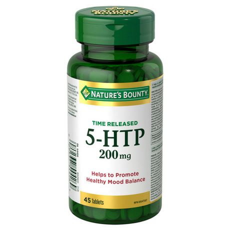 Nature's Bounty Time Release 5-HTP 200 mg, 45 Tablets
