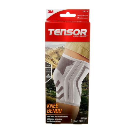 Tensor Knee Brace with Side Stabilizers, Knee Brace