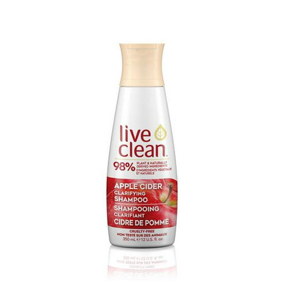 Live Clean Apple Cider Clarifying Shampoo, 350 mL, Shampoo