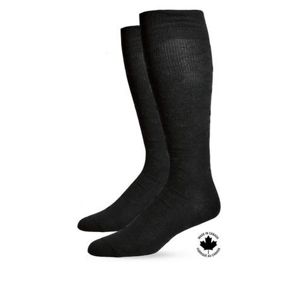 Paramedic Premium Compression Socks 15-20 mmHg Women Black (1 Pair) - Medium, Paramedic Compression Socks for Women - Stylish Knee-High Premium Cotton, 15-20 mmHg
