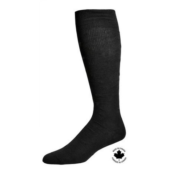 Paramedic Premium Compression Socks 15-20 mmHg Men Black (1 Pair) - Medium, Paramedic Compression Socks for Men - Stylish Knee-High Premium Cotton, 15-20 mmHg