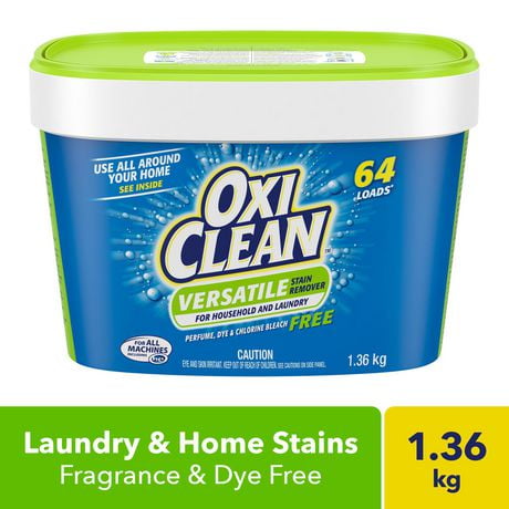 oxi oxiclean clean powder versatile stain remover walmart