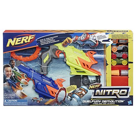 B-WARE Hasbro C0787EU4 Nerf Nitro Spielzeug MotoFury Rapid Rally Unvollständig 