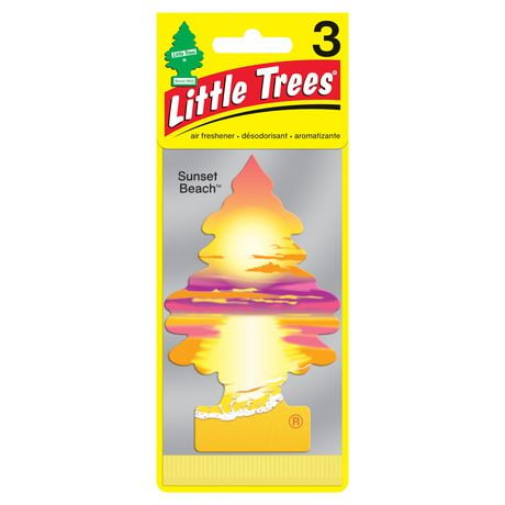 LITTLE TREES air freshener Sunset Beach 3-Pack